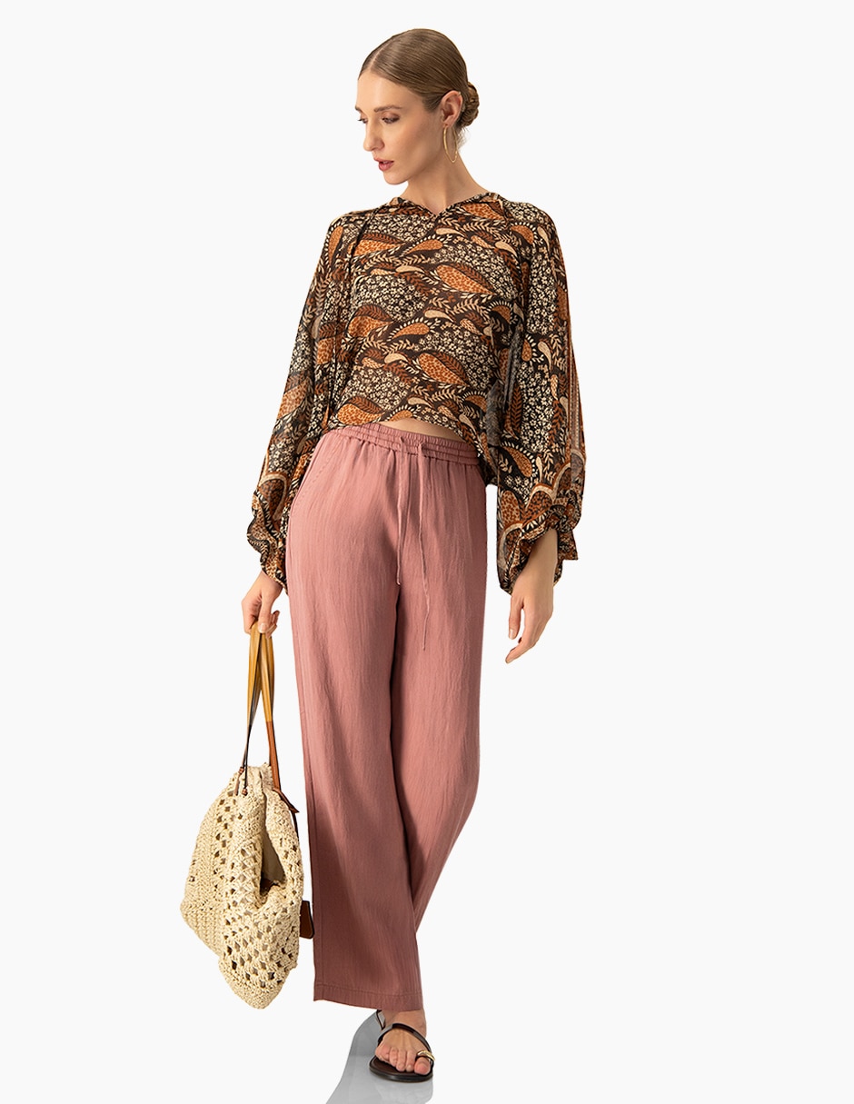 Blusa manga larga para mujer 3