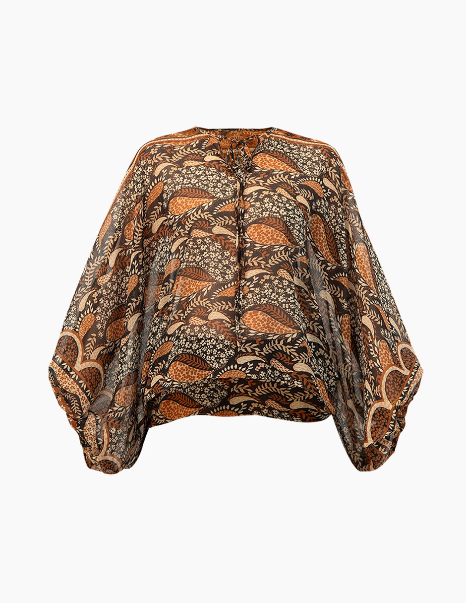 Blusa manga larga para mujer 7