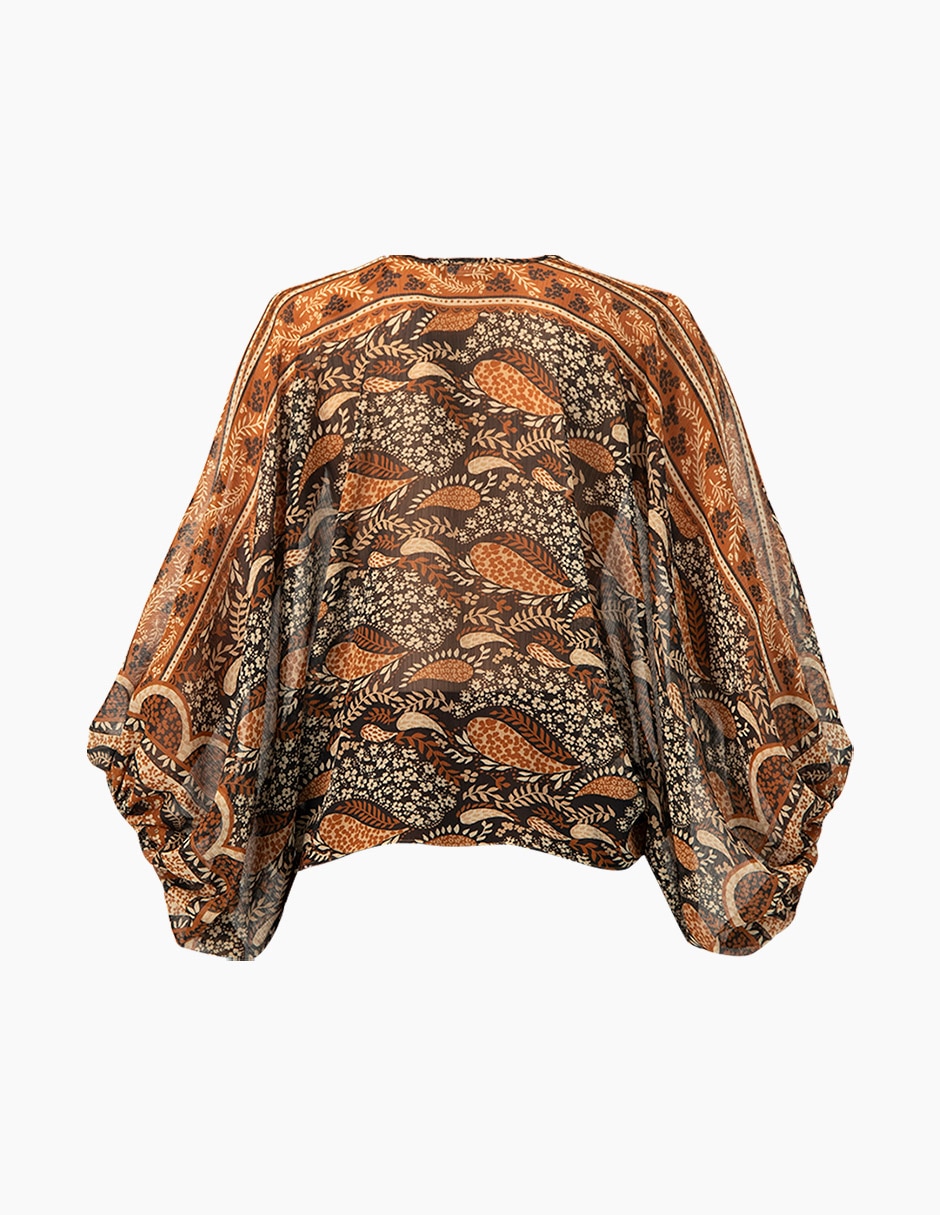 Blusa manga larga para mujer 6