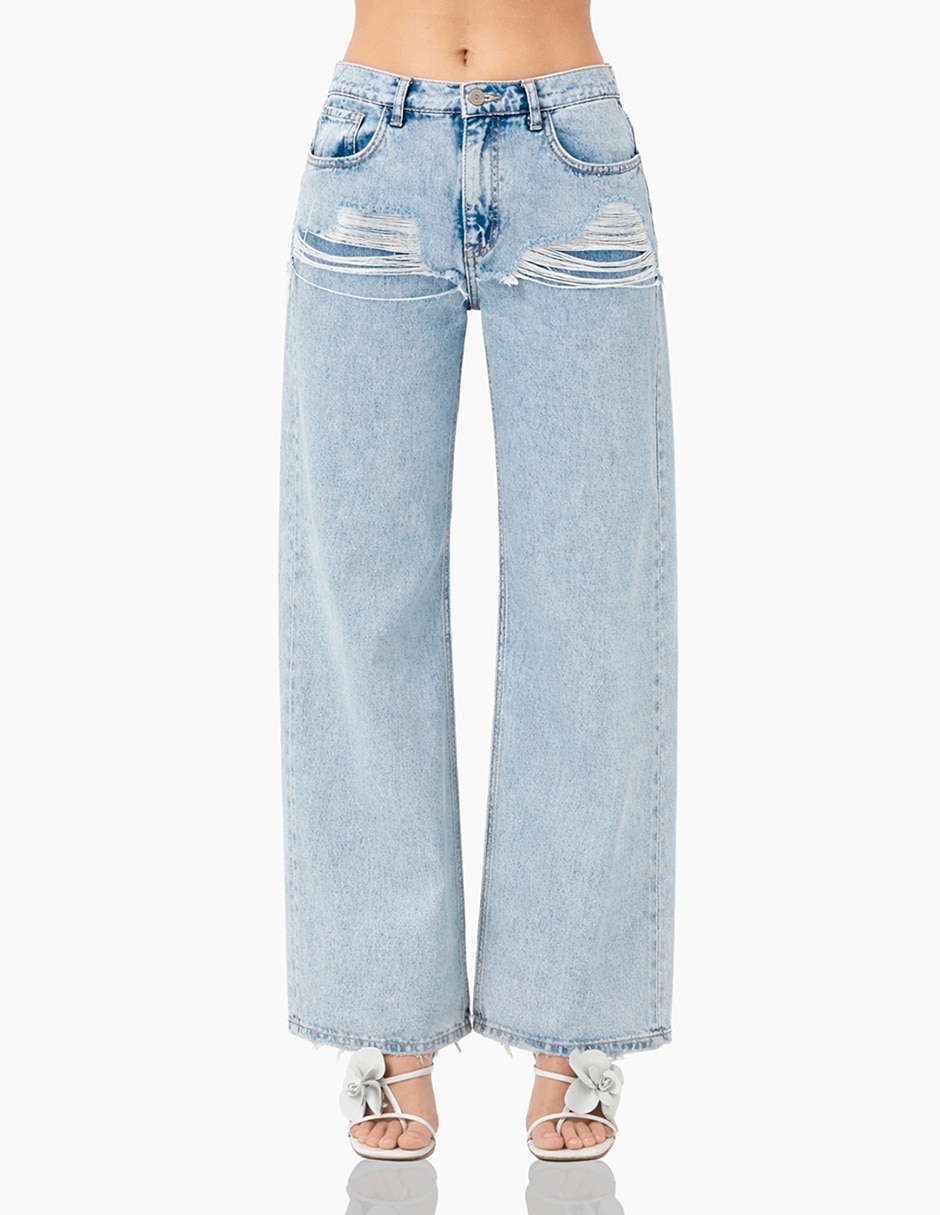 Jeans slim para mujer