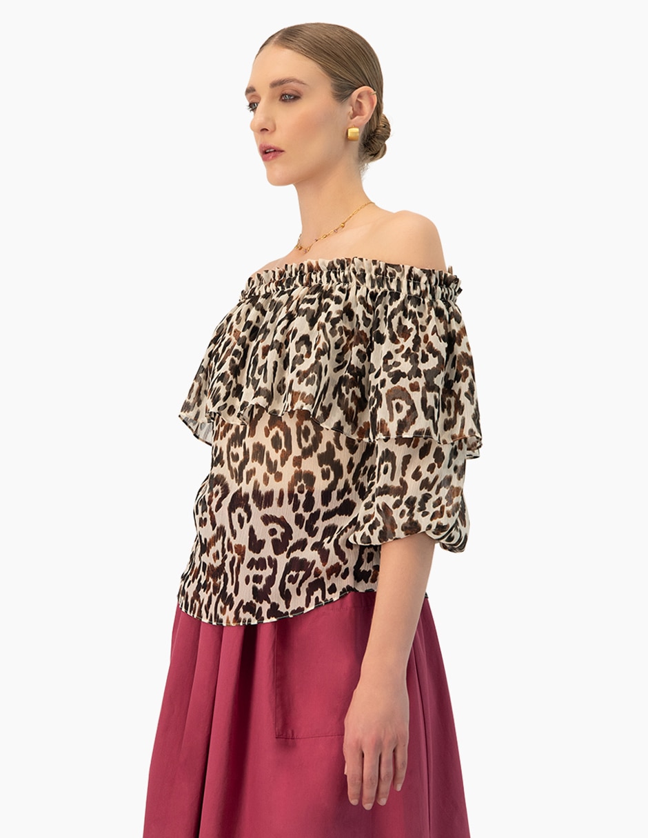 Blusa manga 3/4 para mujer 9
