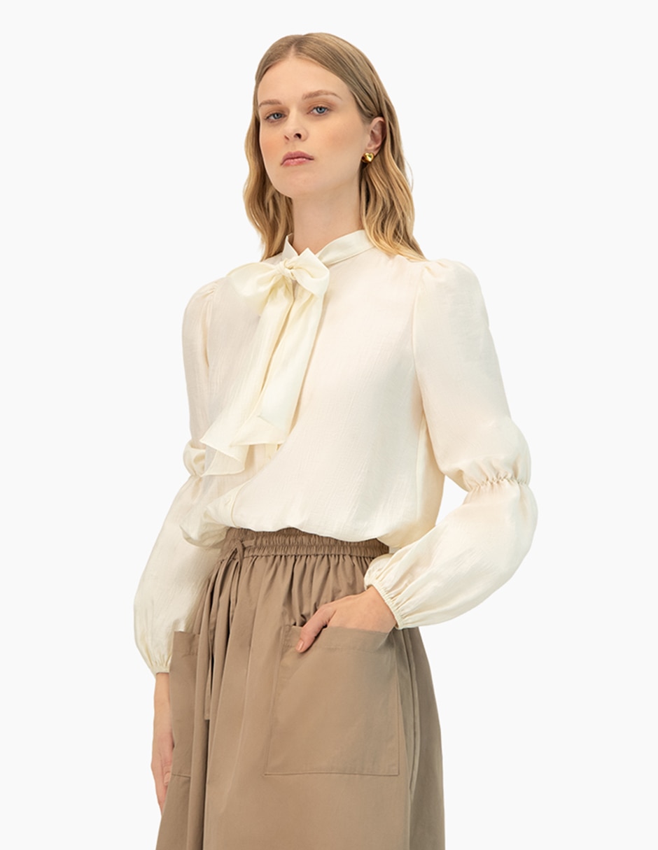 Blusa manga larga para mujer 9