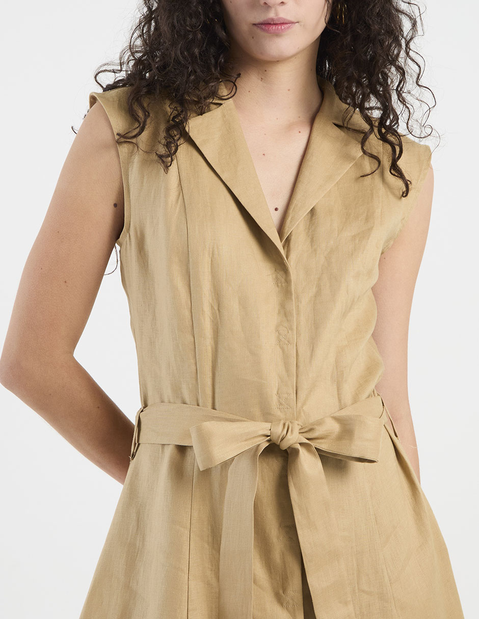 Vestido midi casual para mujer