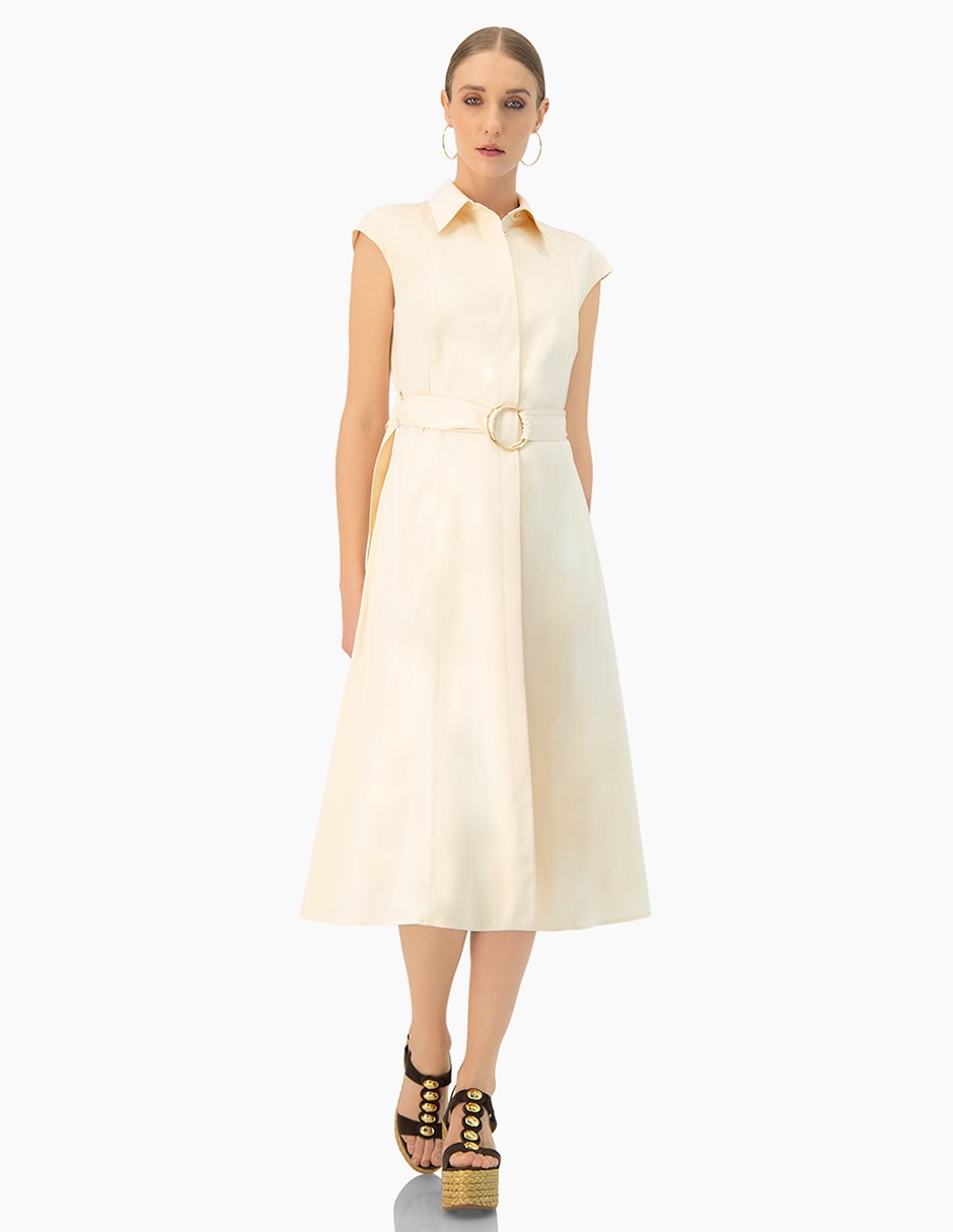 Vestido midi casual para mujer Vestido midi casual para mujer
