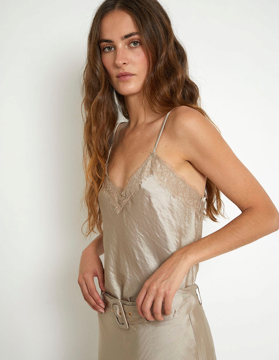 Blusa de tirantes para mujer 4