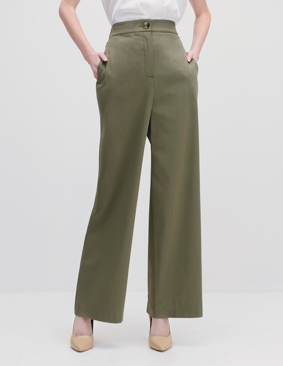 Pantalón wide leg para mujer Pantalón wide leg para mujer