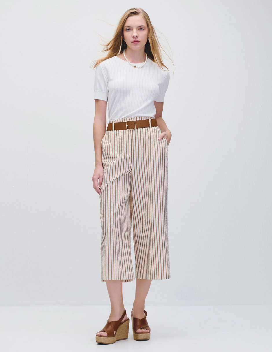 Blusa riva manga corta para mujer