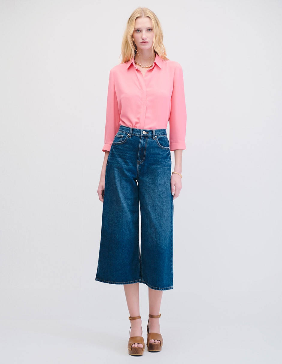 Blusa manga 3/4 para mujer 5