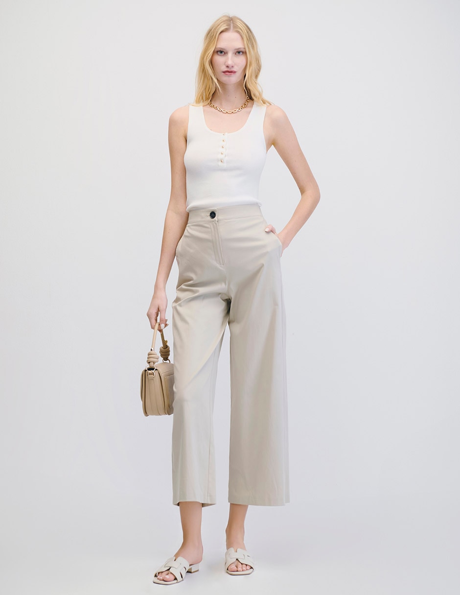 Pantalón wide leg para mujer 2