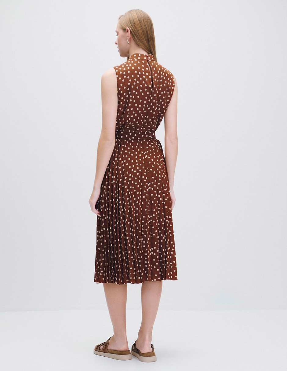 Vestido midi casual riva para mujer