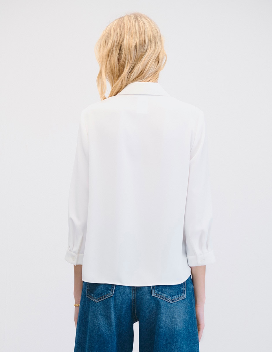 Blusa manga 3/4 para mujer 6
