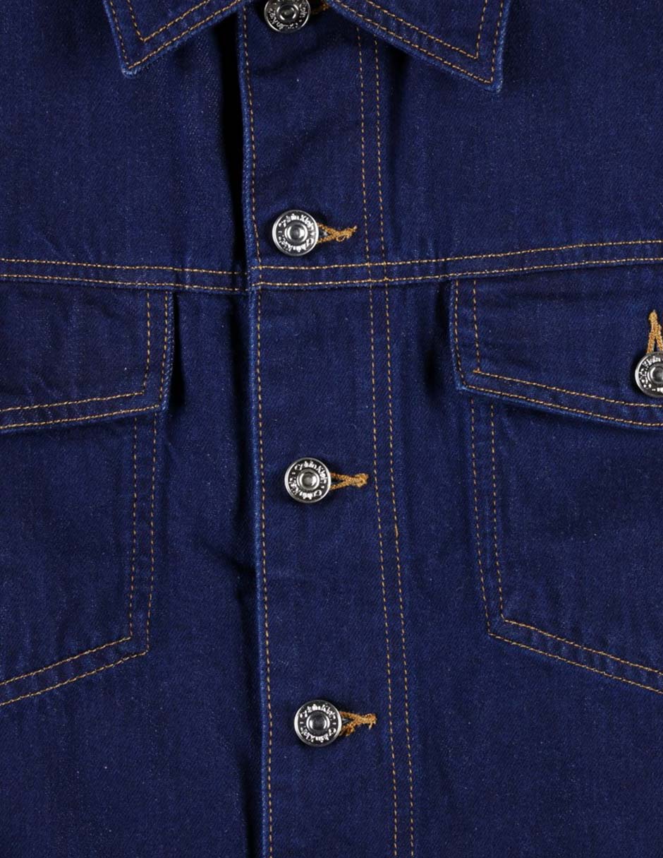 Chamarra denim calvin klein de mezclilla para mujer