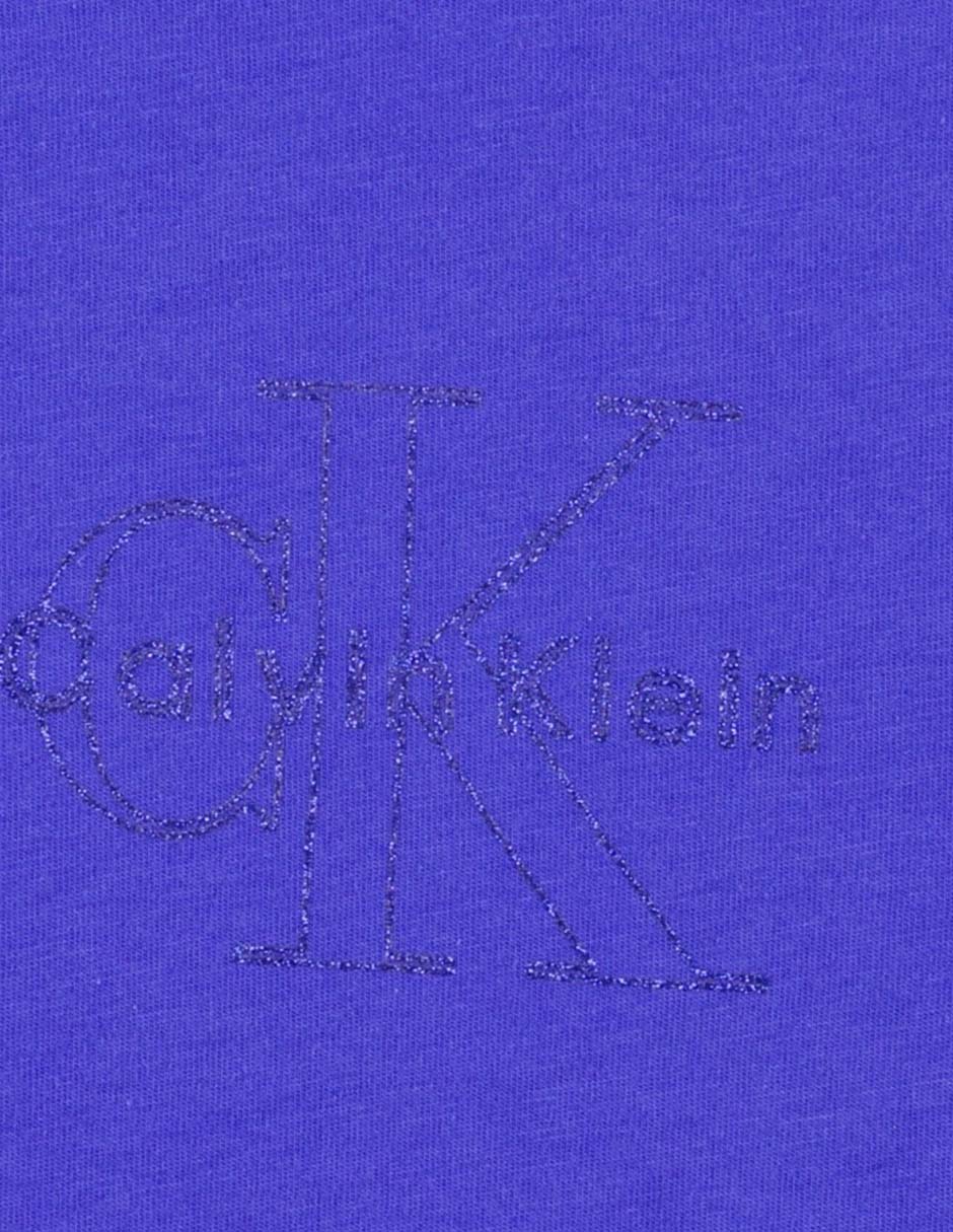 Playera manga corta Ck cuello redondo para mujer