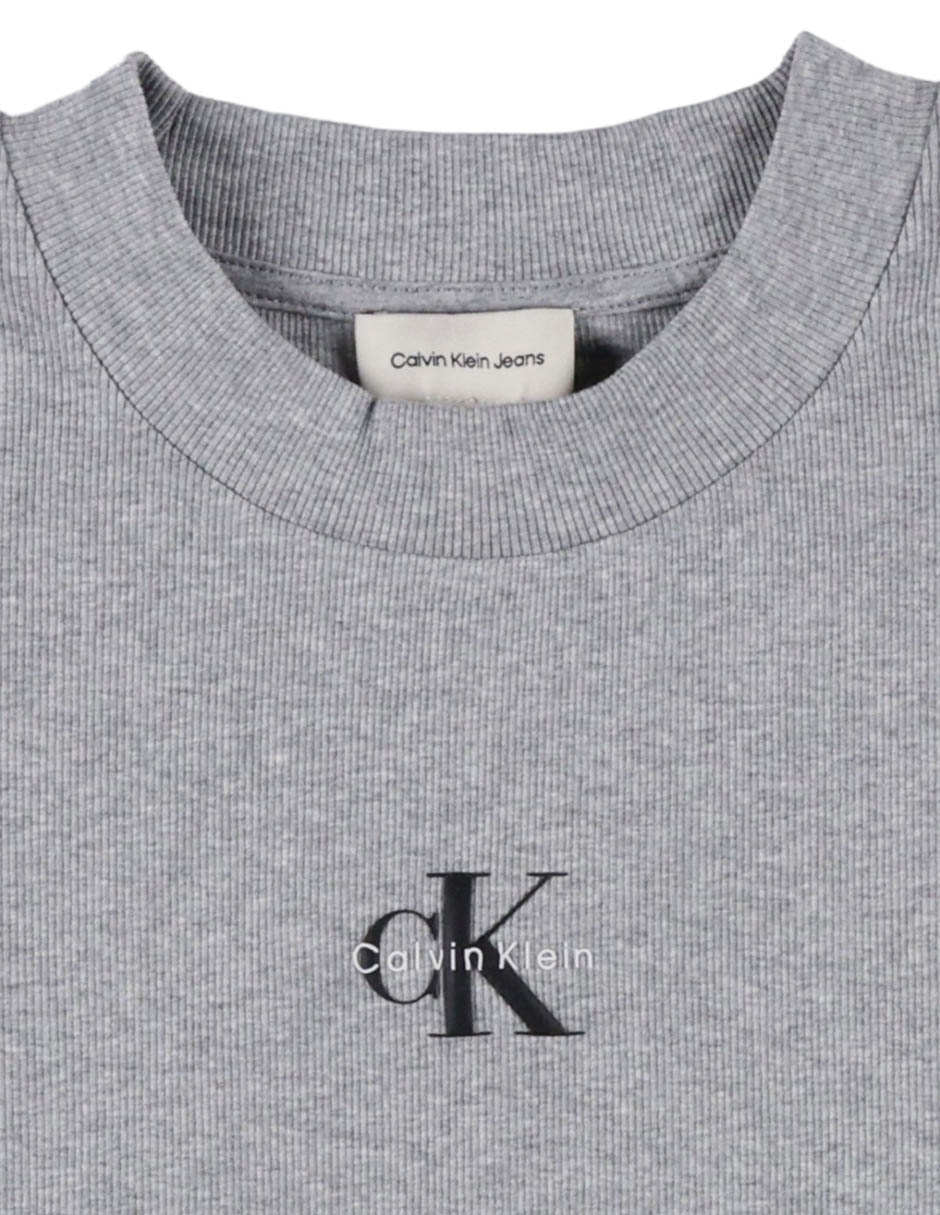Playera manga corta Ck cuello redondo para mujer