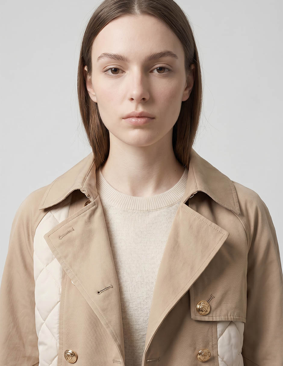 Chamarra casual de algodón para mujer 3