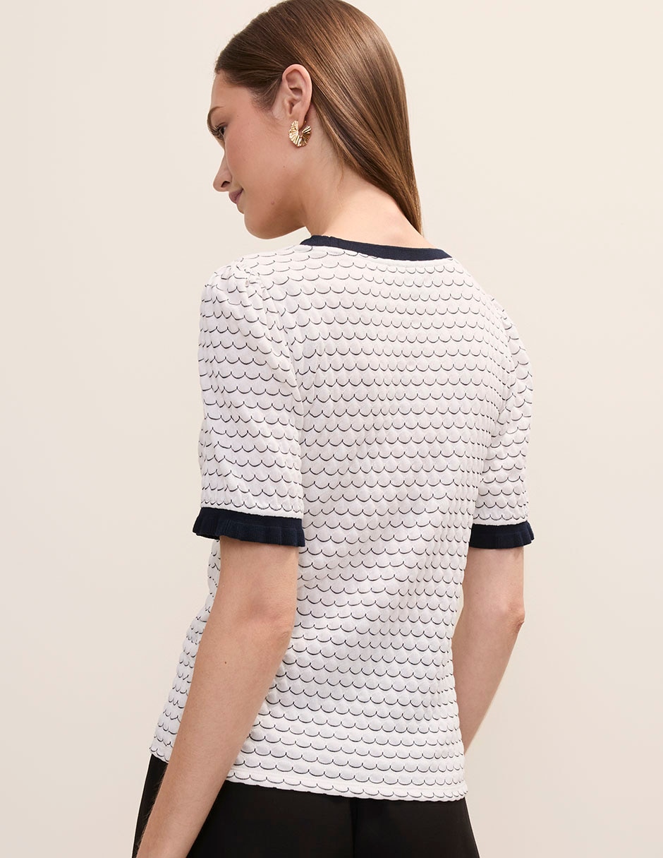 Blusa manga corta para mujer 2