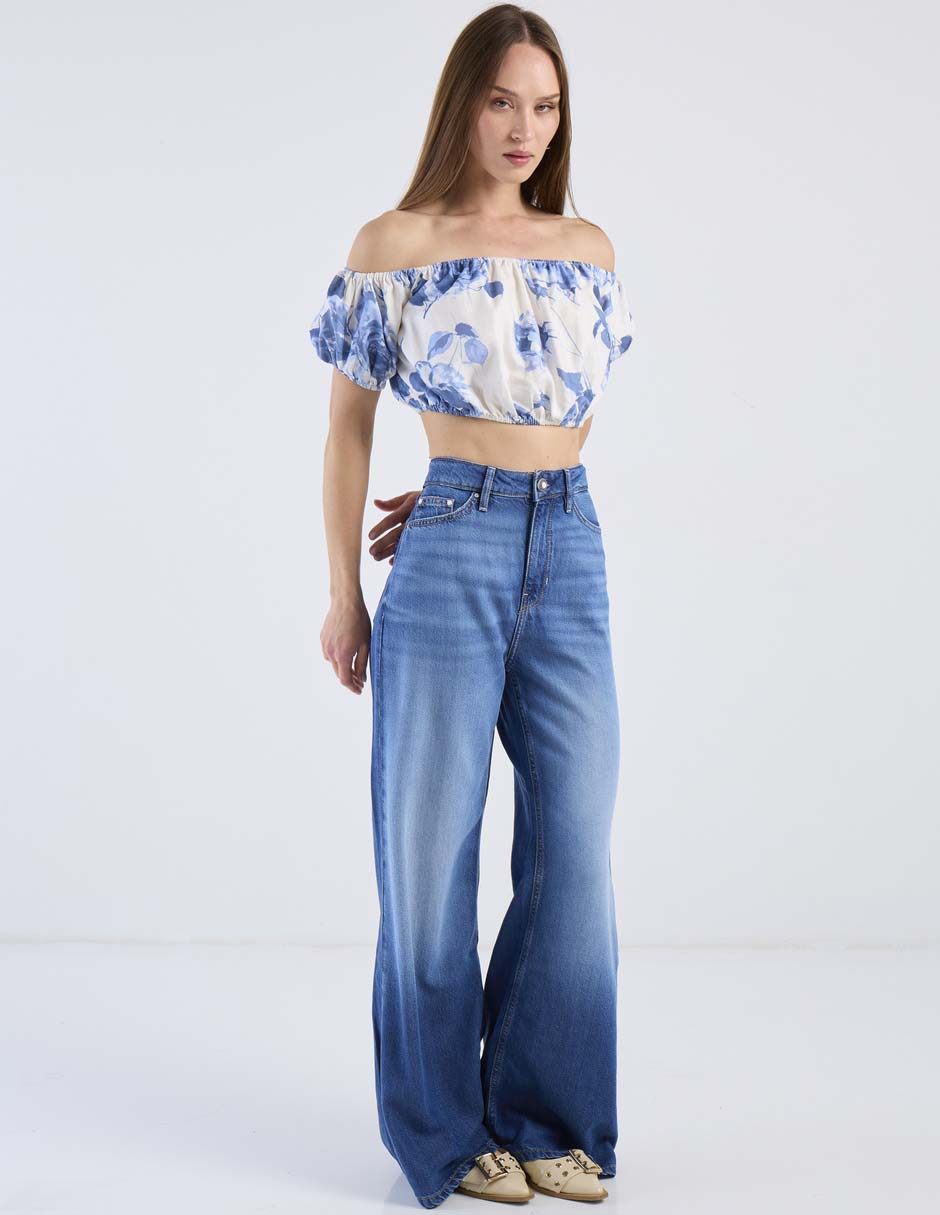 Blusa manga corta para mujer 3