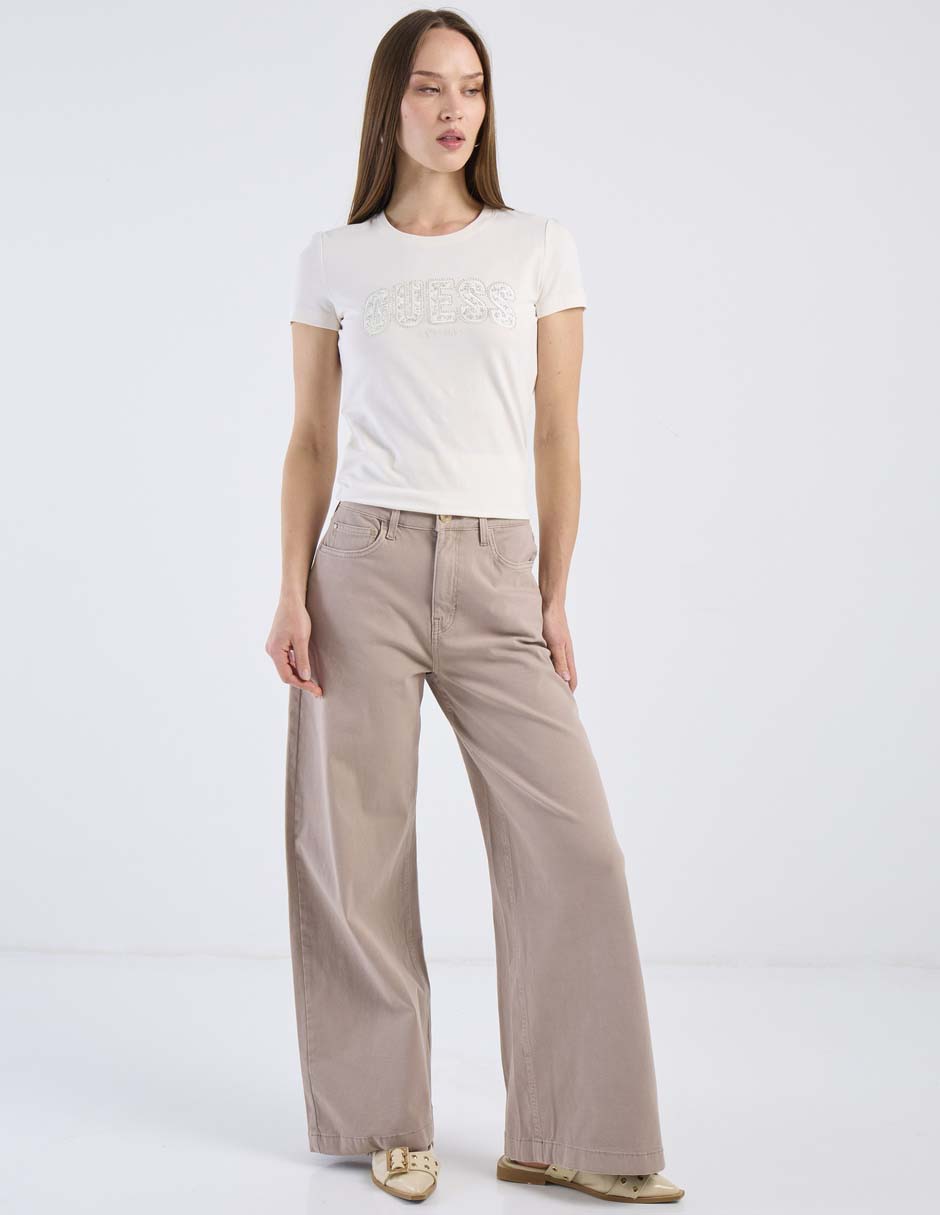 Jeans relaxed wide leg para mujer