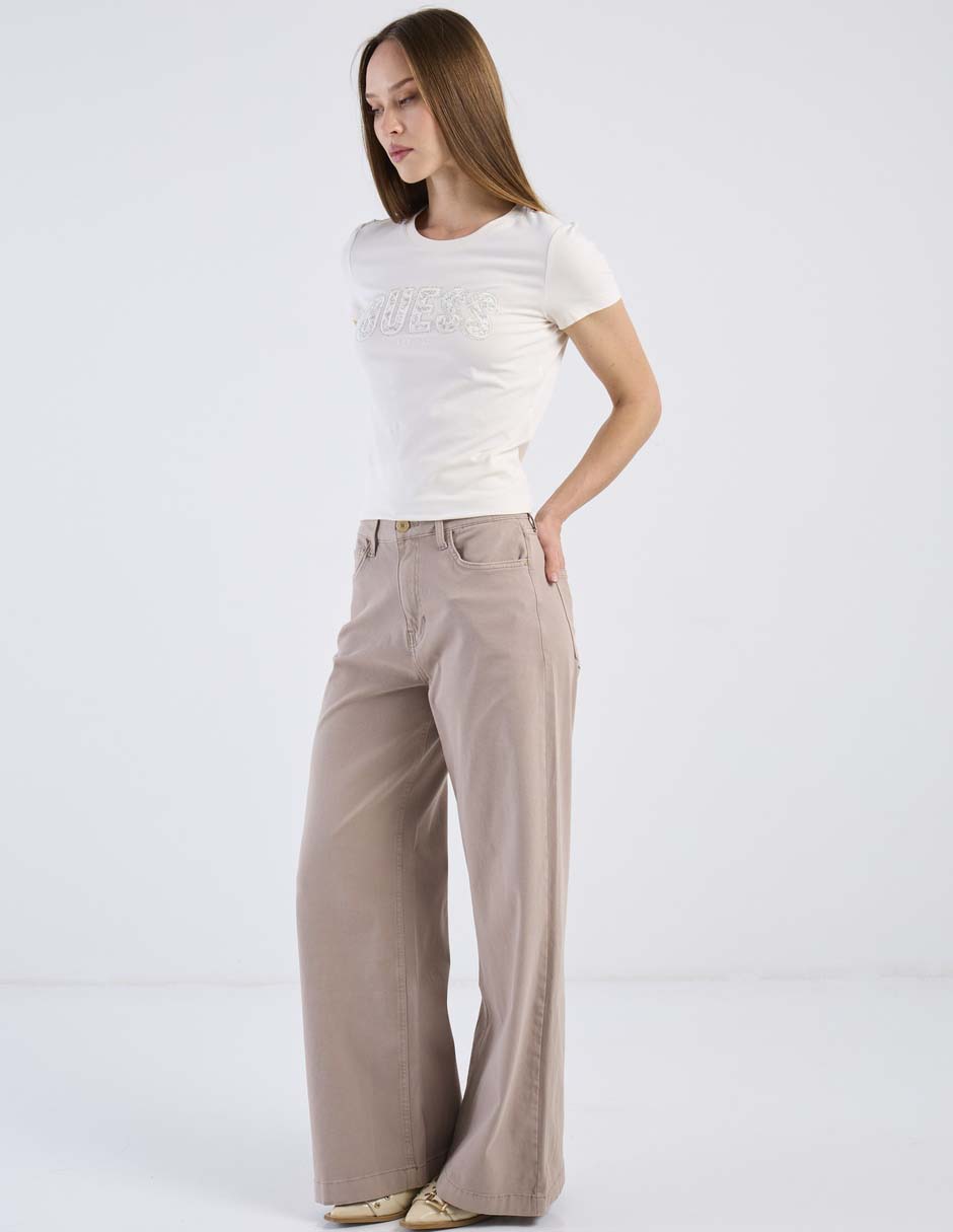 Jeans relaxed wide leg para mujer