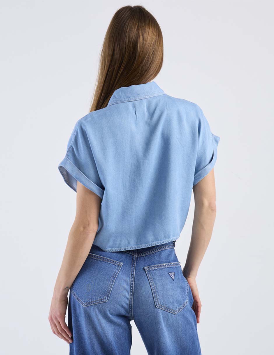 Blusa manga corta para mujer 6