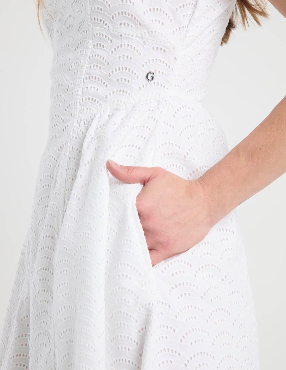 Vestido a la rodilla casual para mujer 5