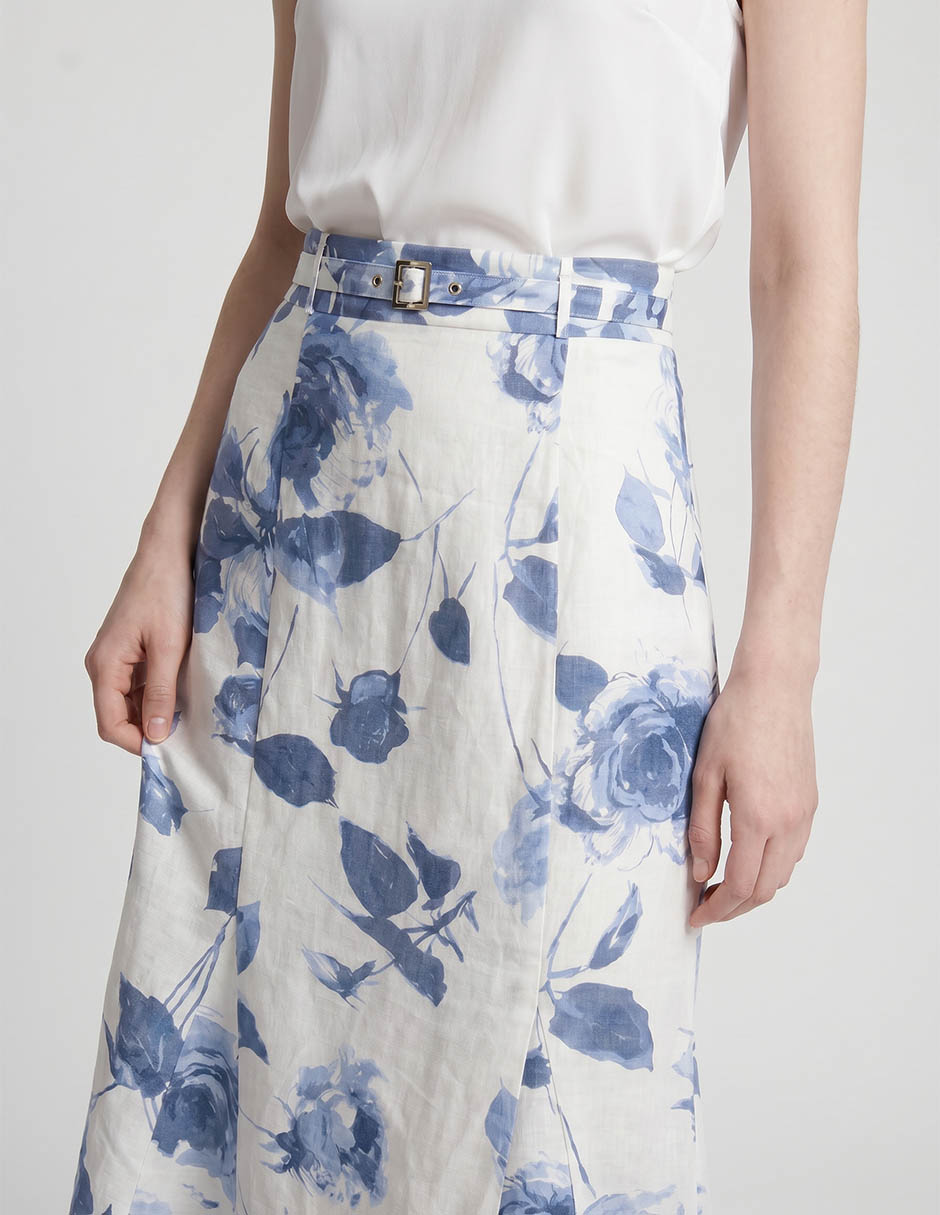 Falda medio guess a la cintura