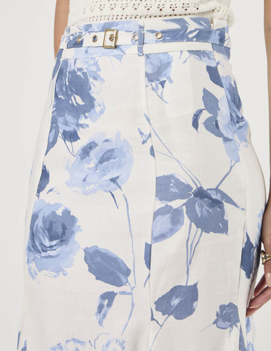 Falda medio guess a la cintura