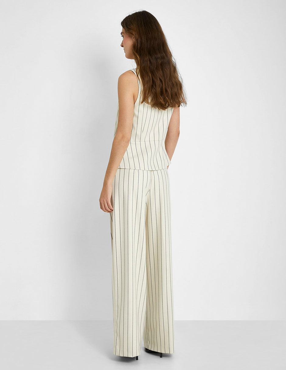 Pantalón de vestir amplio para mujer 5