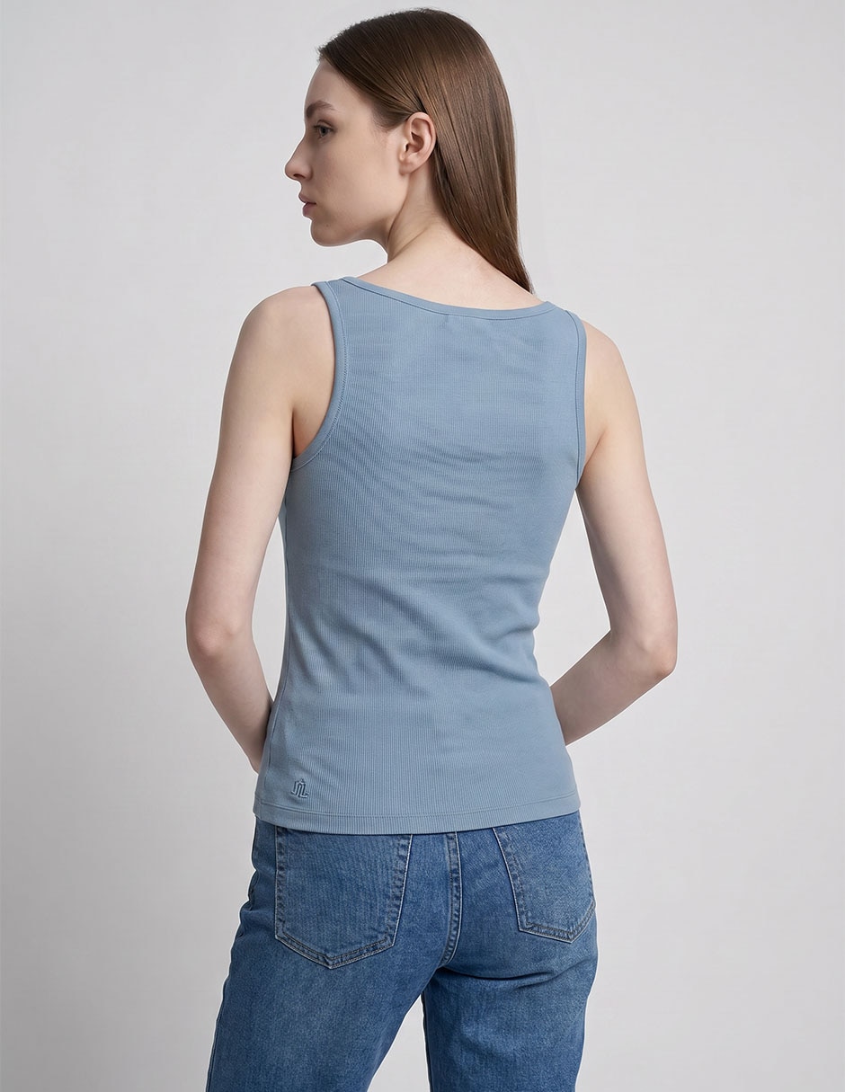 Playera Lauren Ralph Lauren cuello redondo para mujer