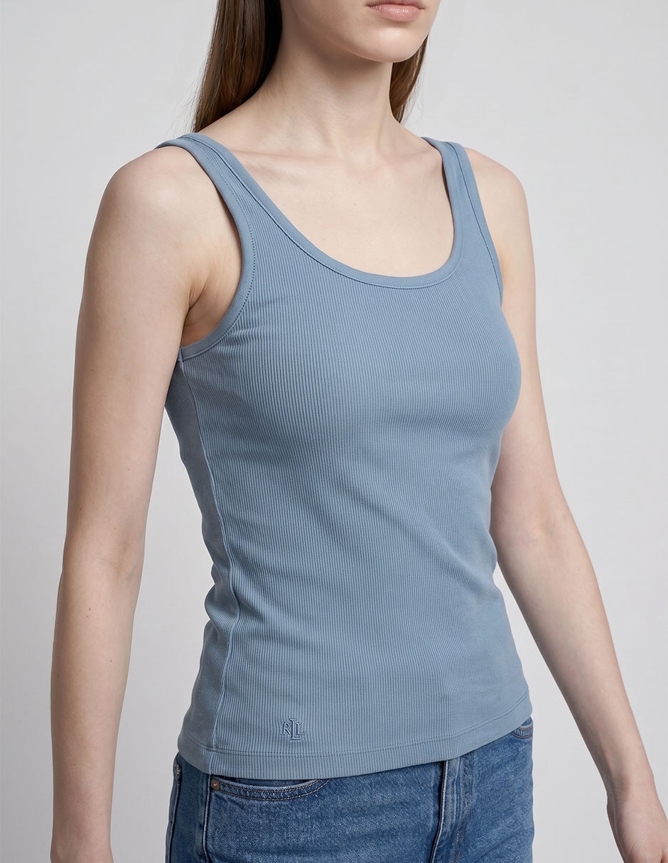 Playera Lauren Ralph Lauren cuello redondo para mujer