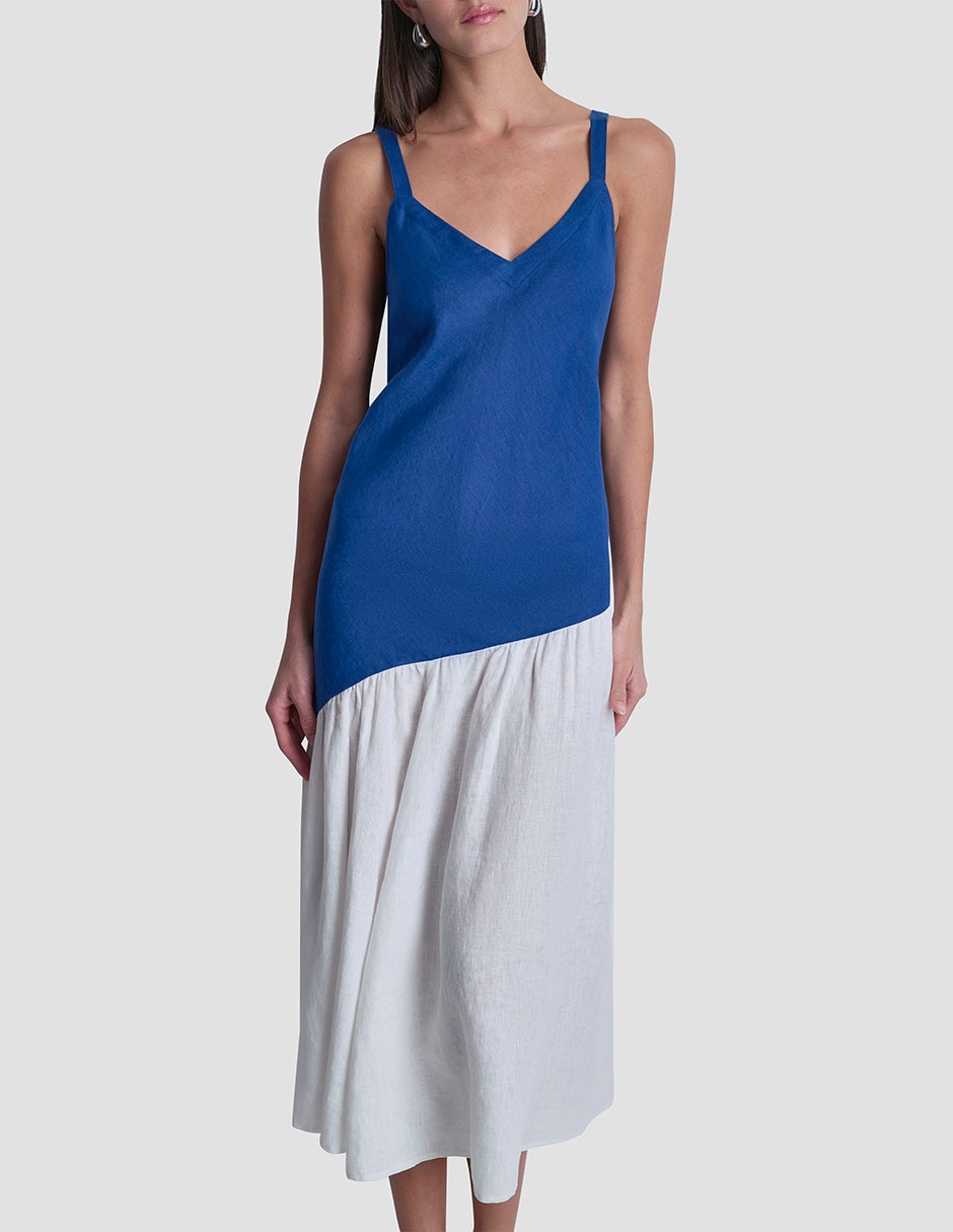 Vestido largo casual para mujer