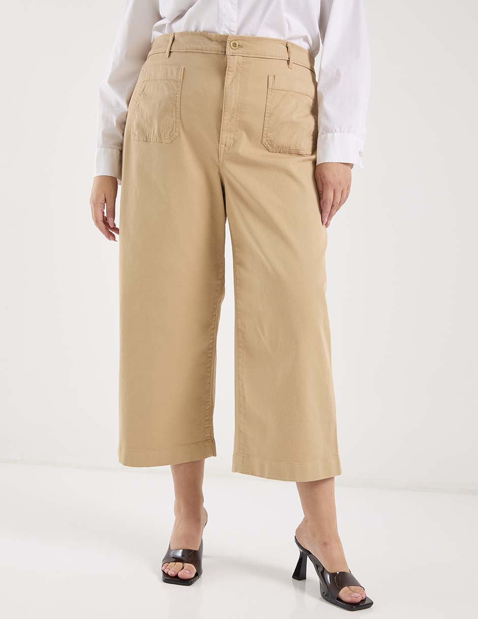 Pantalón relaxed wide leg para mujer Pantalón relaxed wide leg para mujer