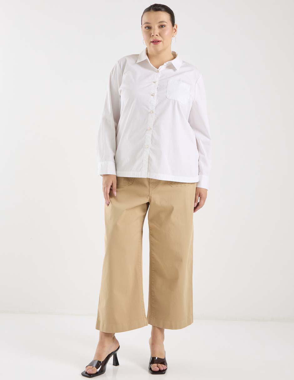 Pantalón relaxed amplio para mujer 2