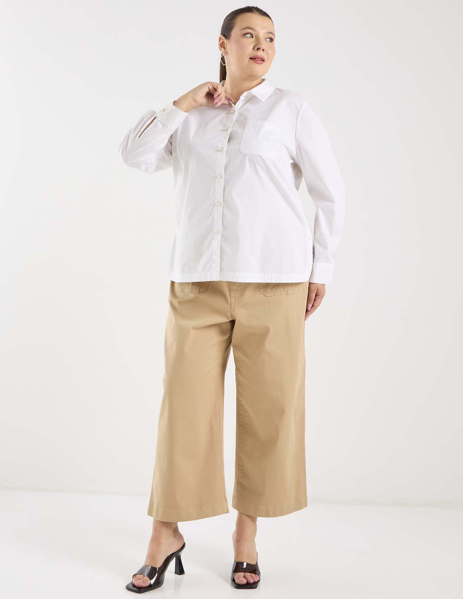 Pantalón relaxed amplio para mujer 3