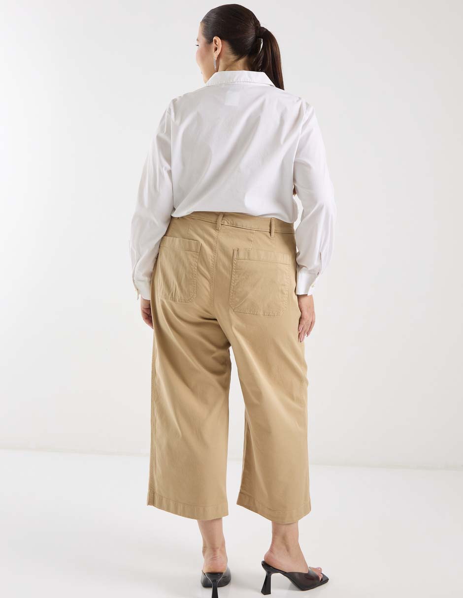 Pantalón relaxed amplio para mujer 6