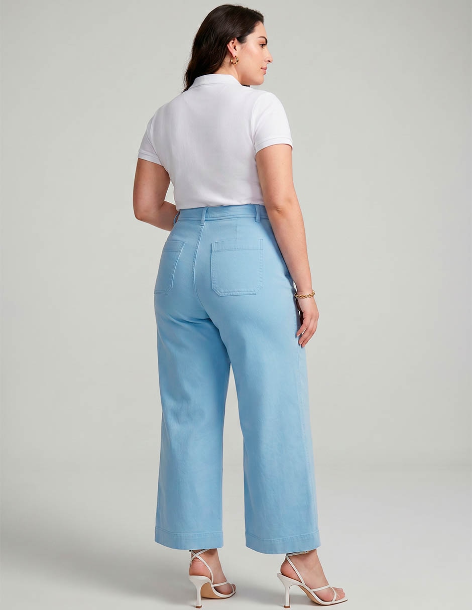 Pantalón relaxed amplio para mujer 2