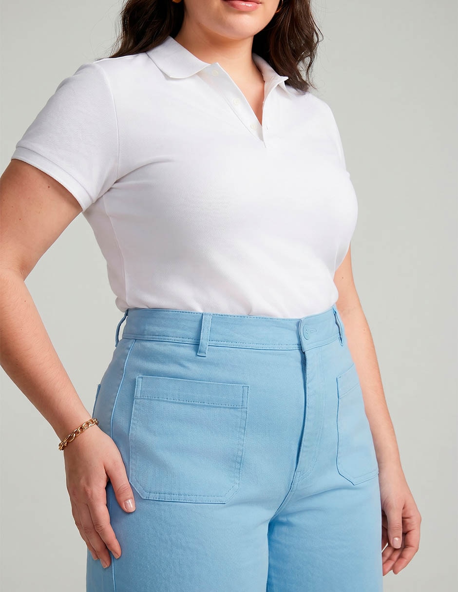 Pantalón relaxed amplio para mujer 3