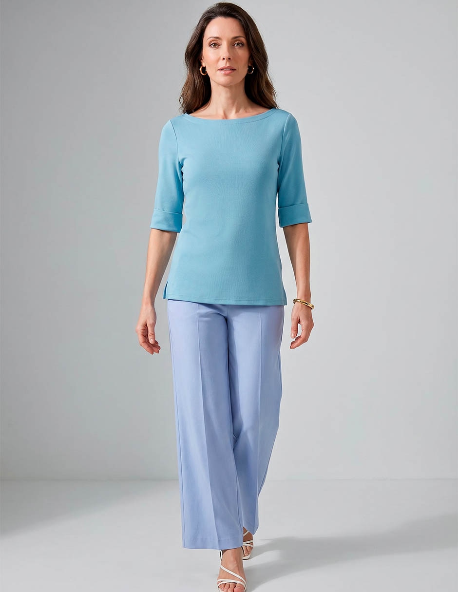 Blusa manga al codo para mujer Blusa manga al codo para mujer