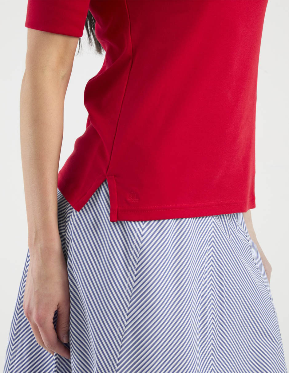 Blusa manga al codo para mujer 2