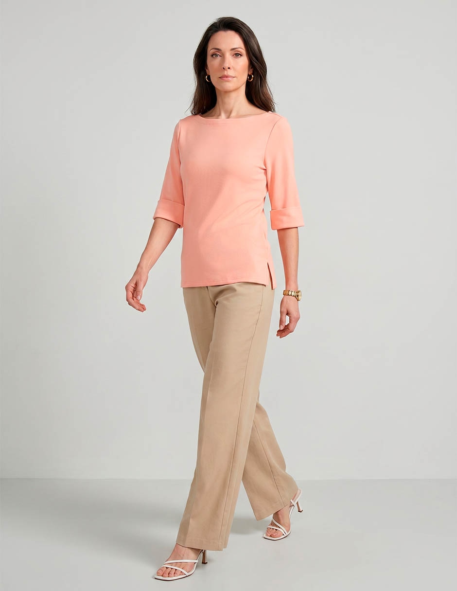 Blusa manga al codo para mujer Blusa manga al codo para mujer