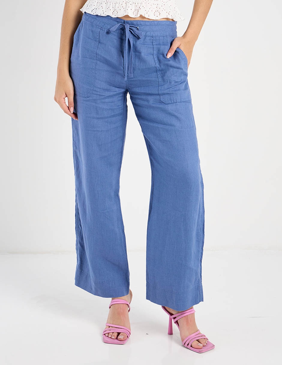 Pantalón relaxed straight para mujer