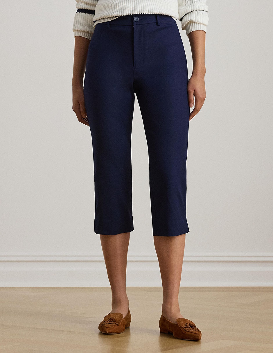 Pantalón capri slim para mujer Pantalón capri slim para mujer
