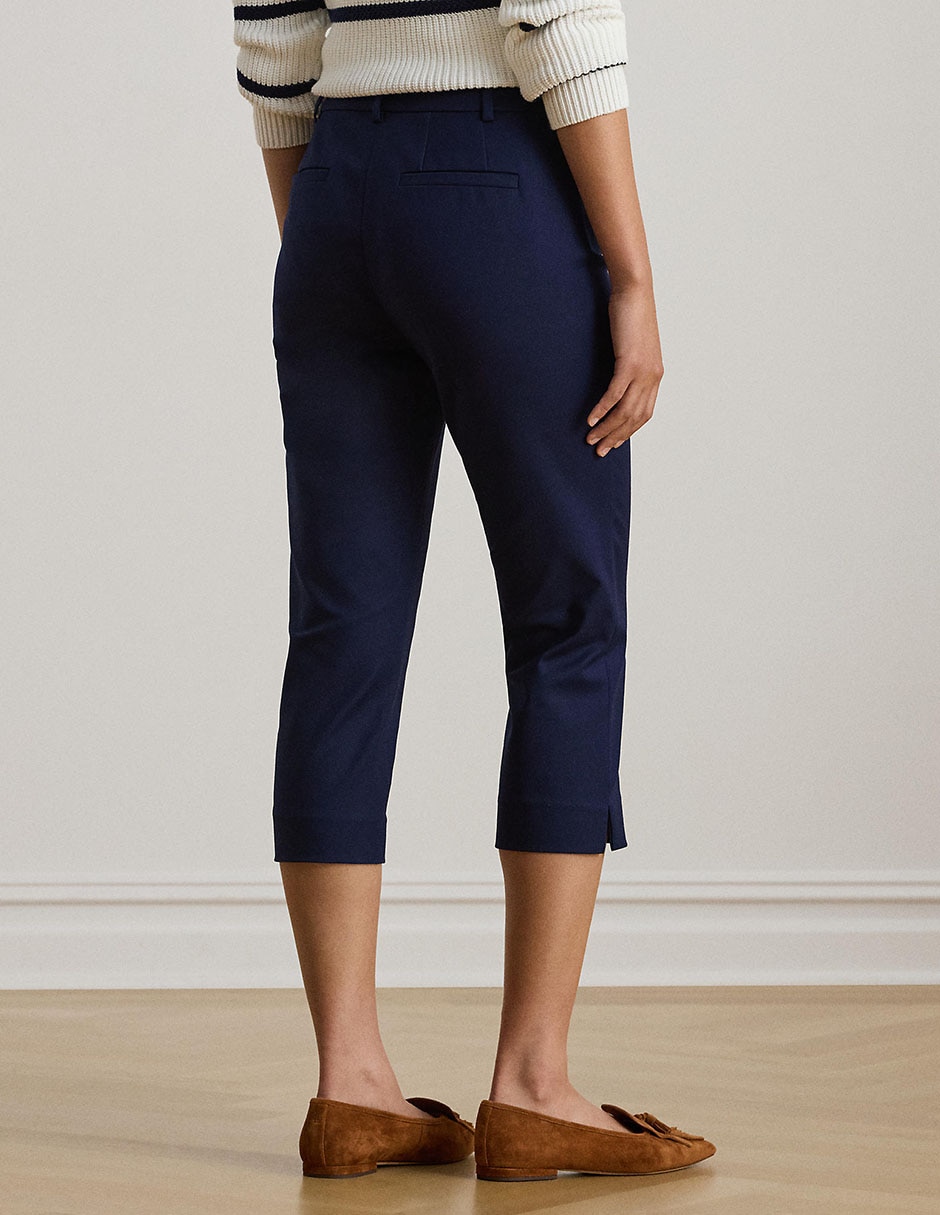 Pantalón capri slim para mujer 4