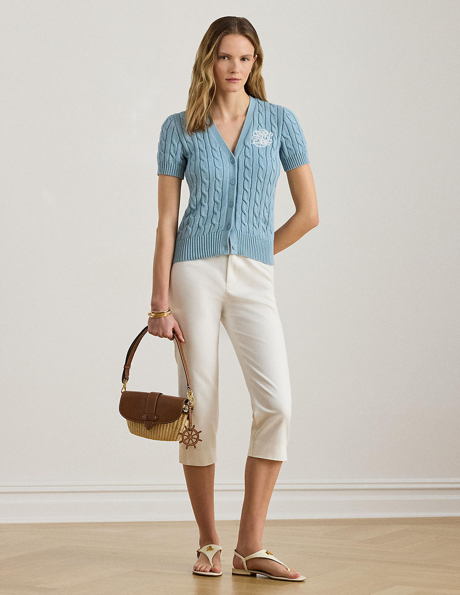 Pantalón capri slim para mujer 3