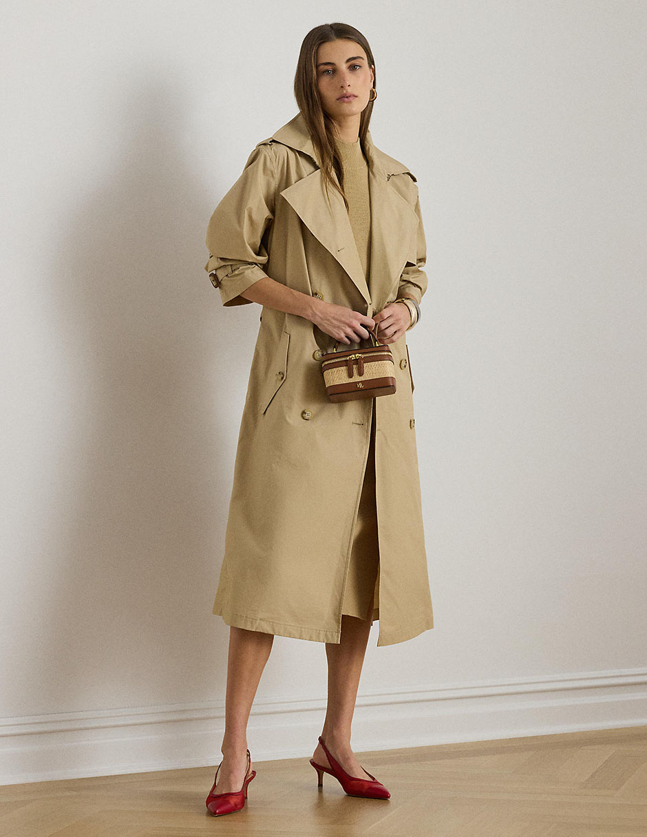 Gabardina con bolsillos para mujer Gabardina con bolsillos para mujer