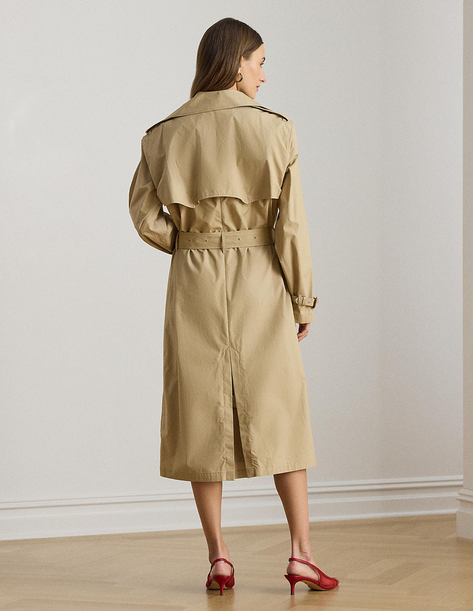 Gabardina con bolsillos para mujer 5