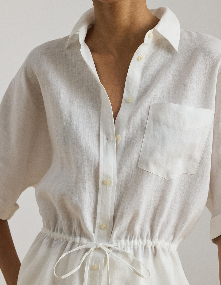 Blusa camisera manga al codo para mujer 2