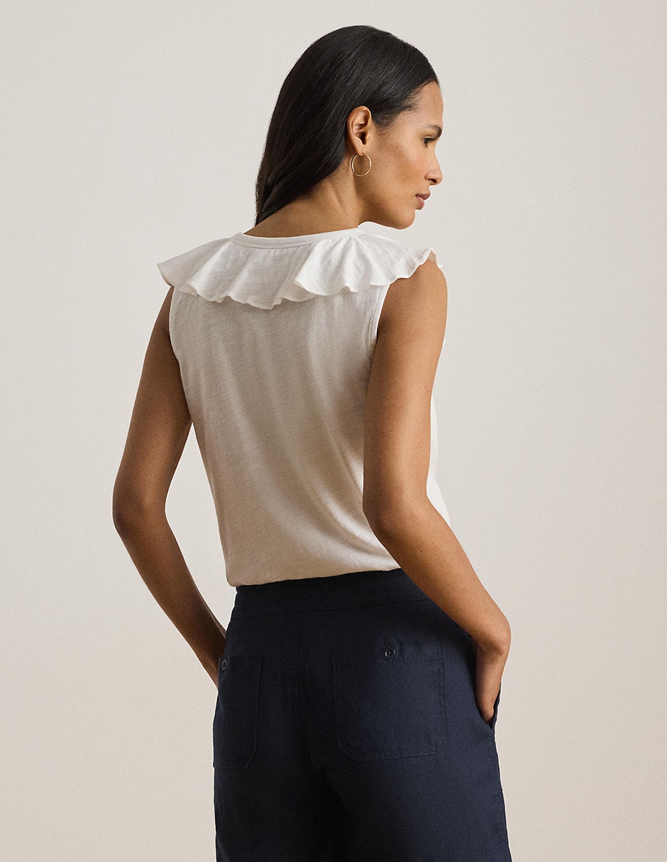 Blusa sin manga para mujer 5