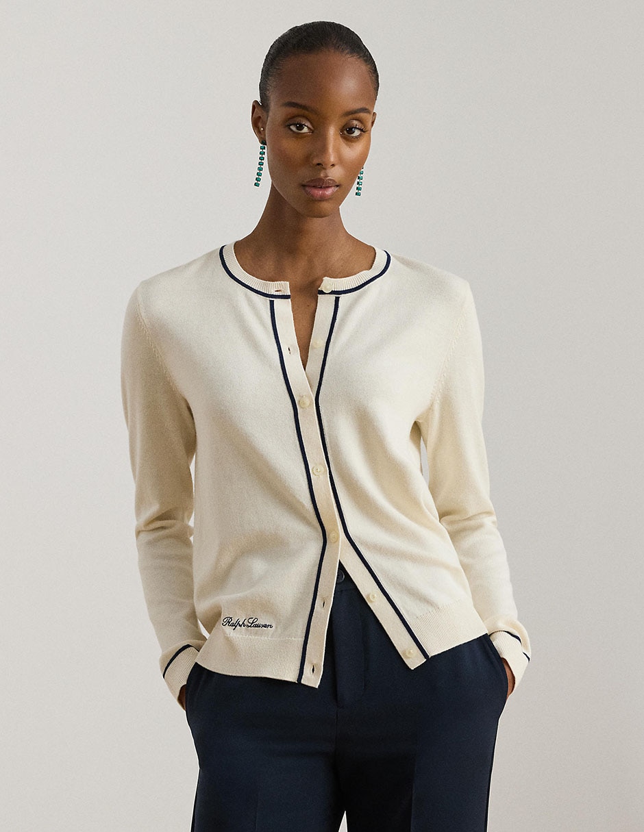 Suéter cuello redondo para mujer 1