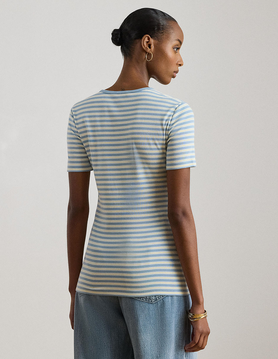 Blusa manga corta para mujer 5